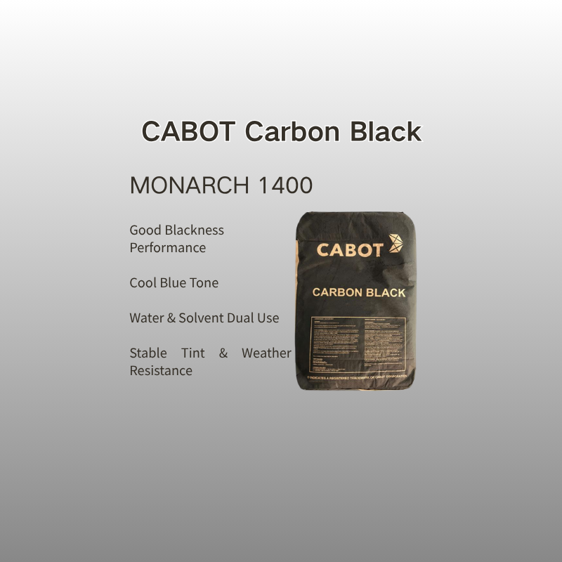 Cabot MONARCH 1400 Carbon Black - Universal High-Color Pigment Black for High-End Industrial Products