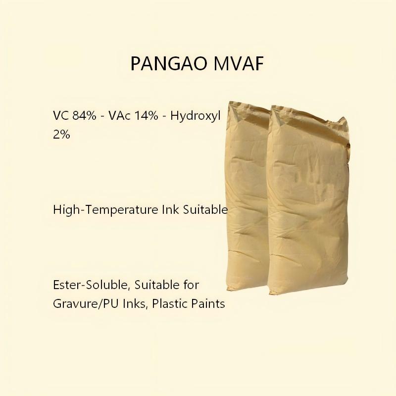 PANGAO MVAF Ternary Hydroxyl VC-VAc Resin, Equivalent to Shin-Etsu TP-500S, High-Temperature Resistant Inks, Gravure Inks, PU Inks, Plastic Paints
