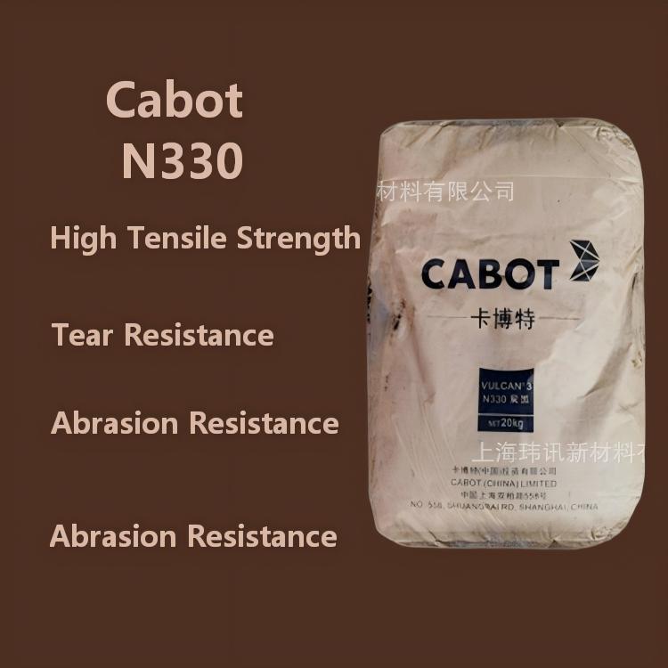 Cabot Carbon Black N330, a high abrasion-resistant carbon black from the United States