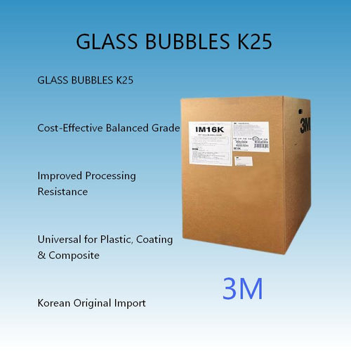 3M Glass Bubbles K25 Low-Density Hollow Glass Microspheres for Epoxy, PU & Composite Lightweighting