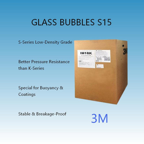 3M Glass Bubbles S15 Low-Density Hollow Glass Microspheres for Coatings & Buoyancy Materials