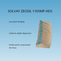 Solvay ZEOSIL 1165 MP HDS (CAS 112926-00-8) High-Dispersion Precipitated Silica - Low-Dust Beads for Automated Tire Production