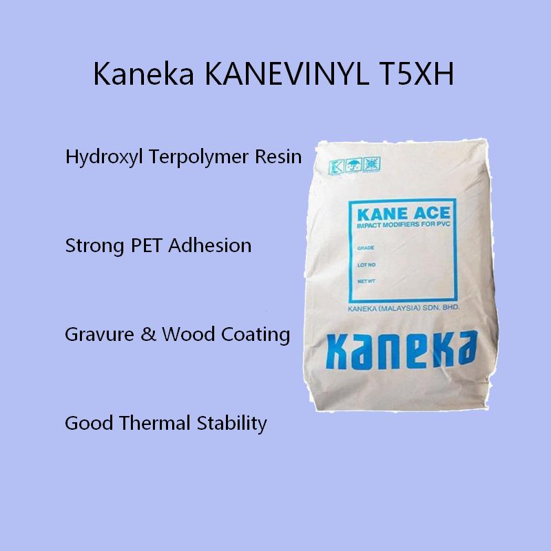 Kaneka T5XH Hydroxyl‑modified Terpolymer VC‑VAC Resin Good Adhesion on PET Plastic Gravure Ink Wood Coating