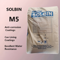 SOLBIN M5 ternary chlorinated vinyl acetate resin m5 anti-corrosion material filling coating building surface coating water resistance