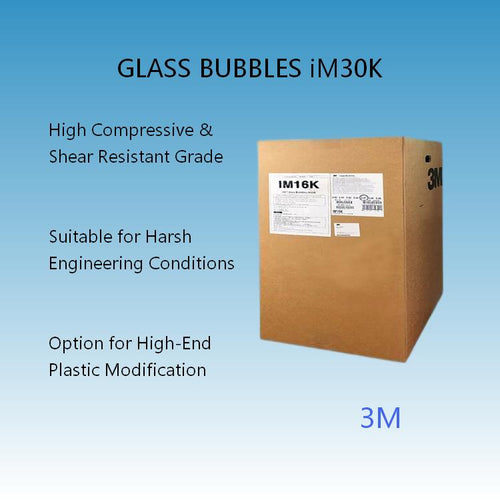 3M Glass Bubbles iM30K High-Compressive Injection-Grade Hollow Glass Microspheres for Engineering Plastics